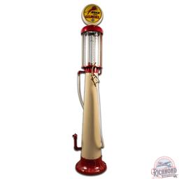 Wayne Model #515 Ten Gallon Visible Gas Pump Restored Gilmore Red Lion Gasoline