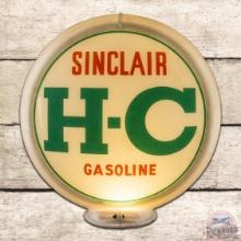 Fantastic Sinclair H-C Gasoline Complete Capco Gas Pump Globe