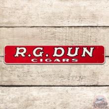 R.G. Dunn Cigars Emb. Single Sided Tin Sign