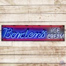Borden's Ice Cream 5' Single Sided Porcelain Neon Sign