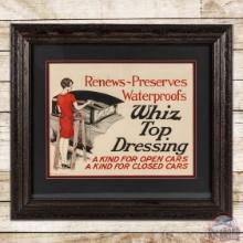 Group of 3 Framed Whiz Advertising Posters Signs