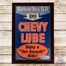 Excellent Chevrolet Chevy Lube Enjoy Jet-Smooth Ride GM Guardian Maintenance Advertising Poster Sign