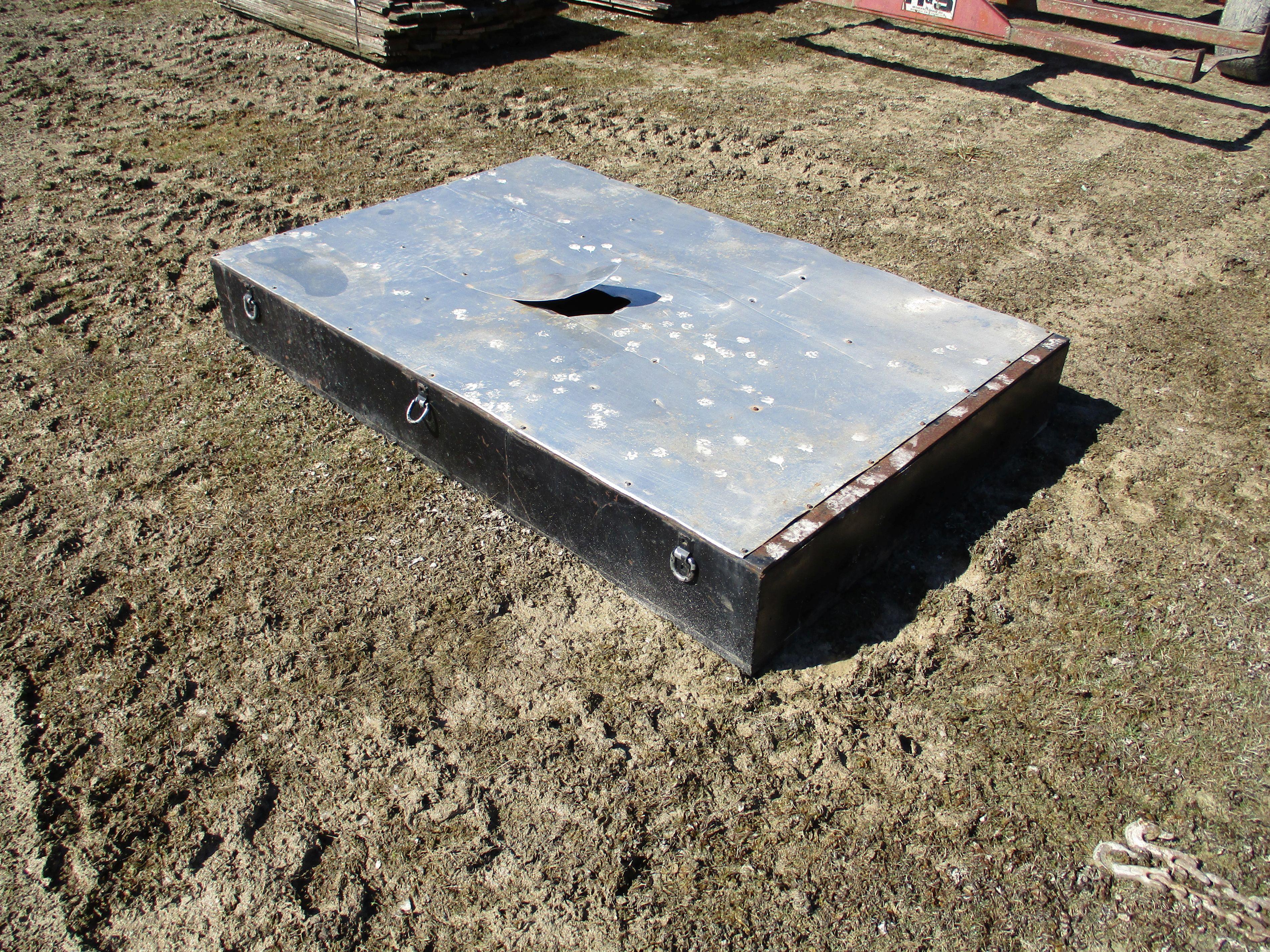126 - TRUCK BED INSERT TOOL BOX