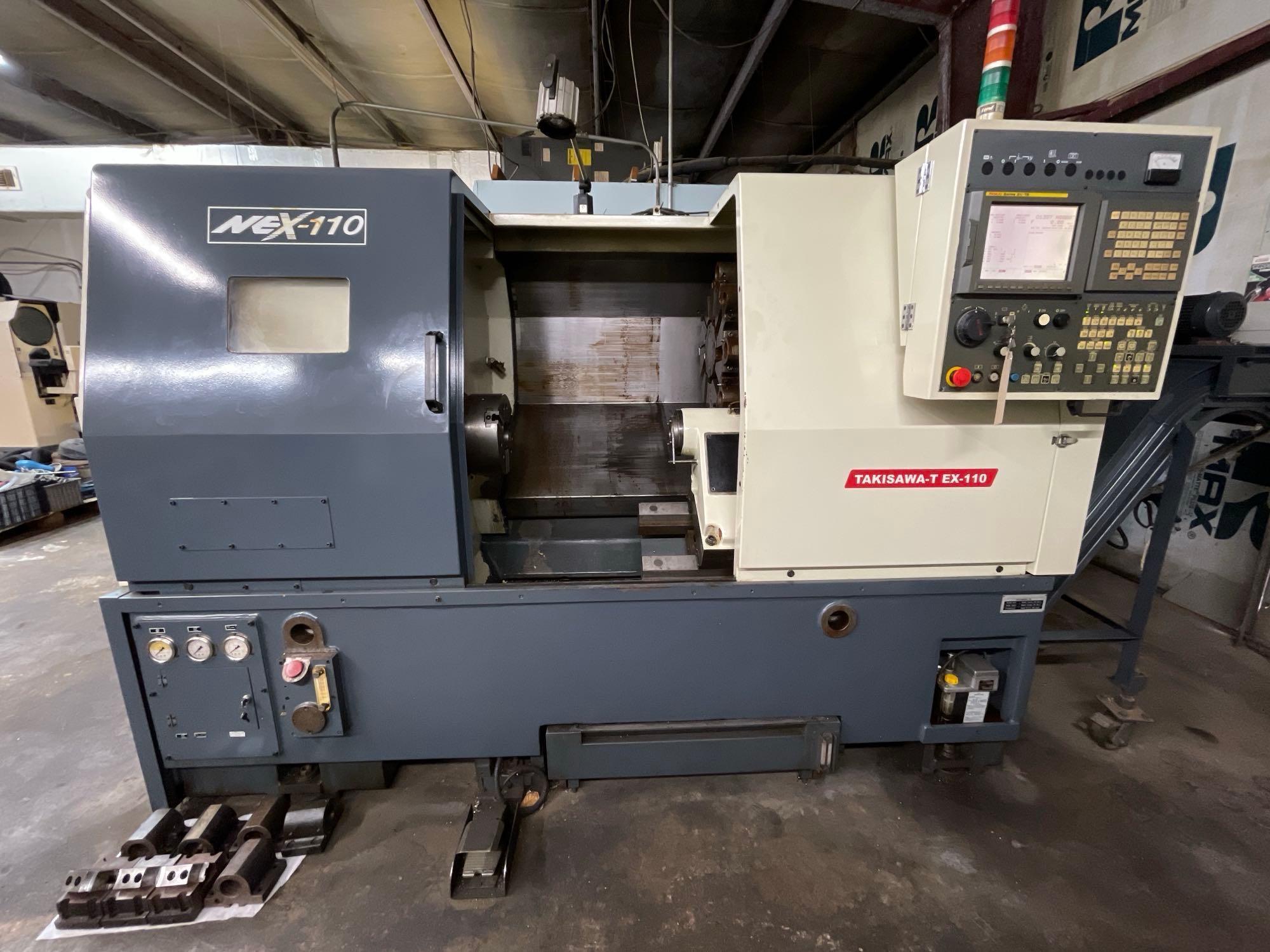 2015 Takisawa - Taiwan EX-110 CNC Lathe
