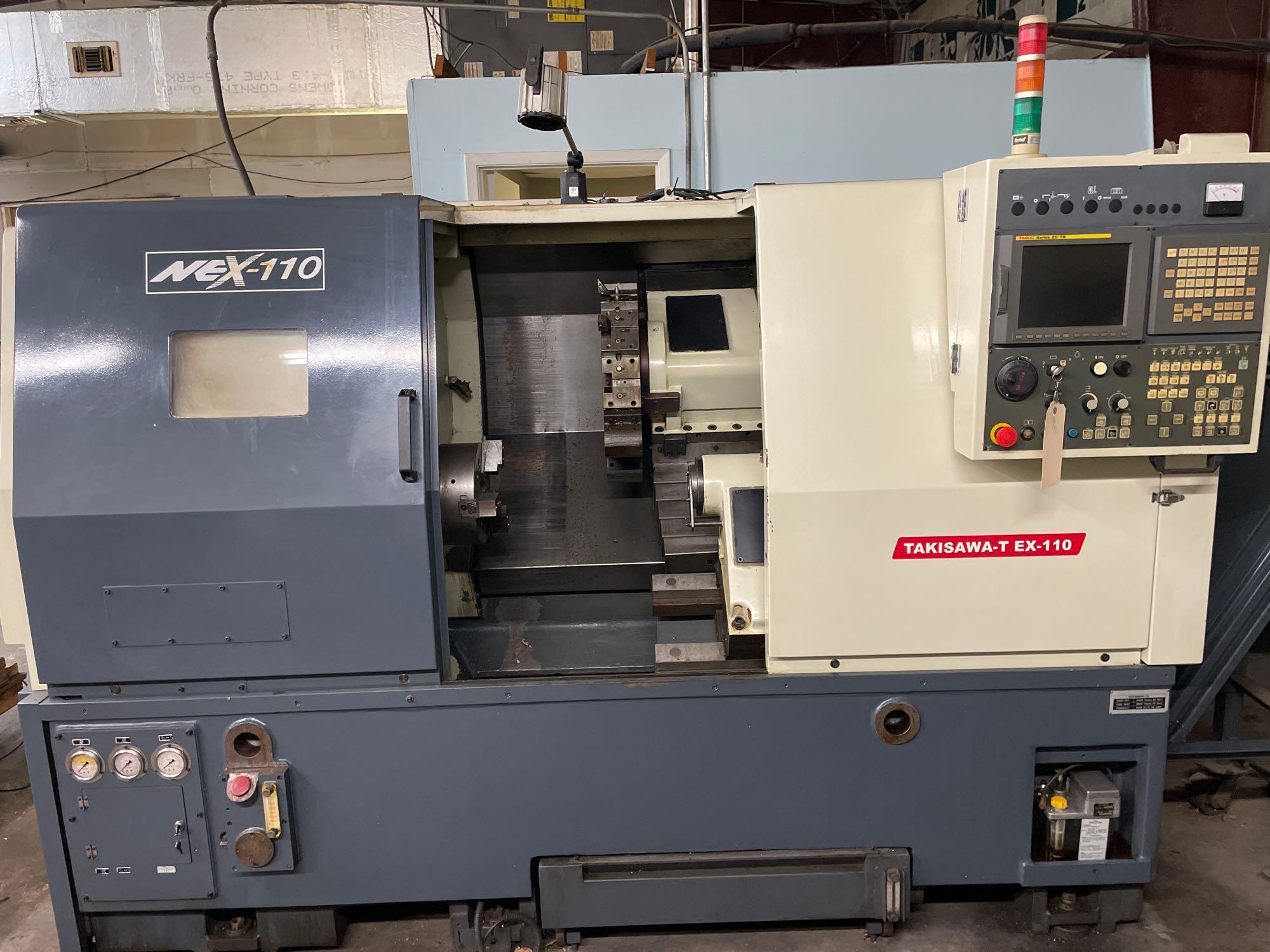 2015 Takisawa - Taiwan EX-110 CNC Lathe