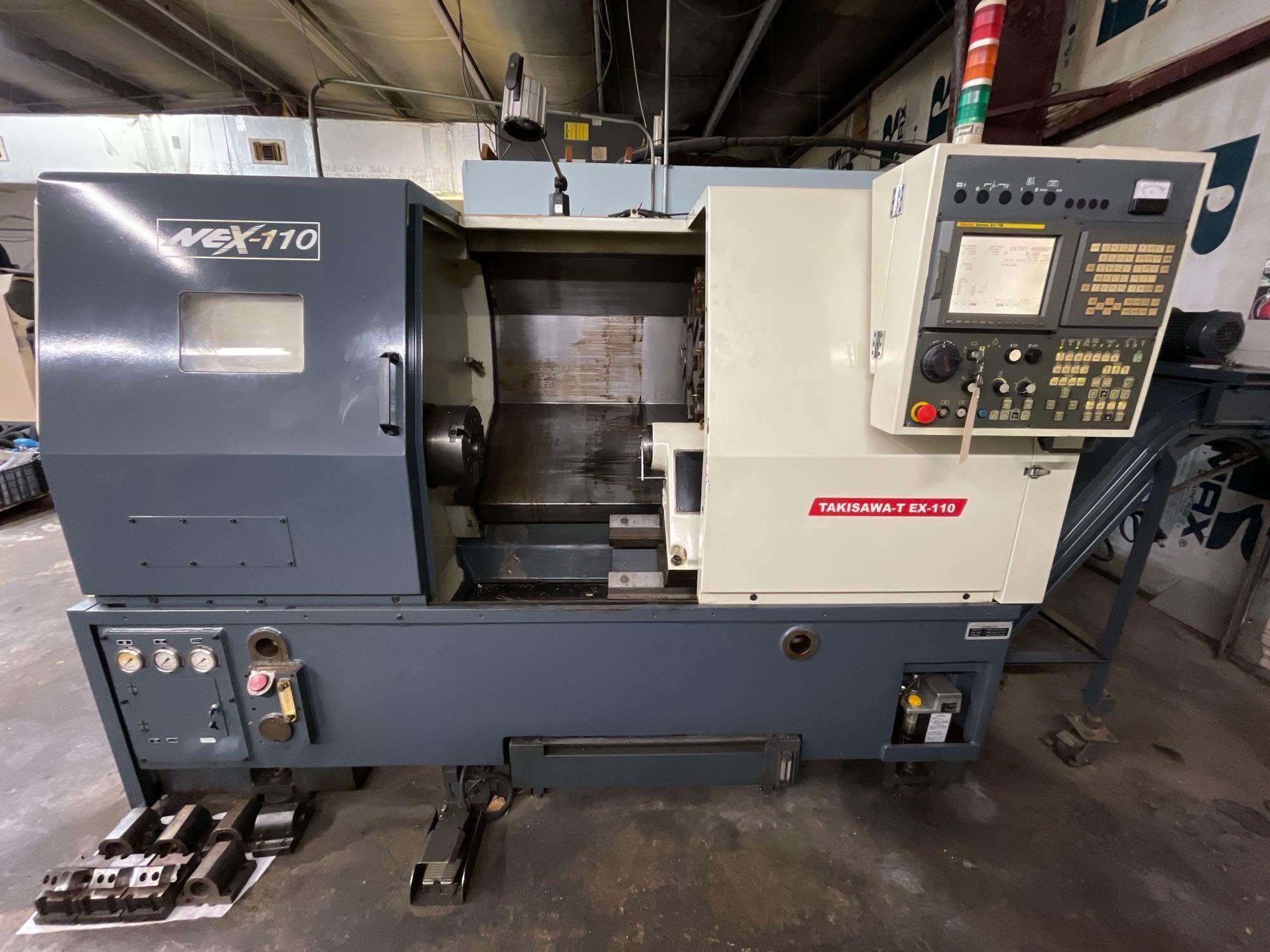2015 Takisawa - Taiwan EX-110 CNC Lathe