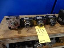 LOT STRAIGHT LIVE TOOL HOLDERS INCLUDING WTO & EPPINGER