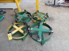 (8) BARREL DOLLIES