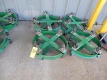 (8) BARREL DOLLIES