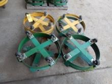 (8) BARREL DOLLIES