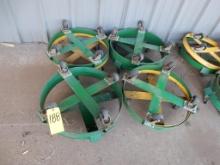 (8) BARREL DOLLIES