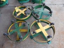 (8) BARREL DOLLIES