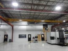 AMERACRANE 1-TON FREE STANDING BRIDGE CRANE SYSTEM