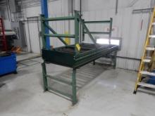 ROACH 36" X ~50' NON-POWERED ROLLER CONVEYOR