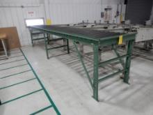 ROACH 36" X ~65' NON-POWERED ROLLER CONVEYOR +