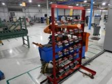 ROLLING RACK & CONTENTS