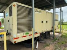 Doosan Trailer Mount Air Compressor with Air Dryer and Cooler