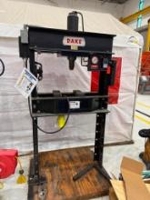 25 Ton Dake Model 926-300 ELEC-DRAULIC II H-Frame Press