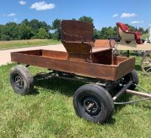 wagon with rubber tires