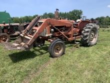 AC "D17" Tractor Series IV w/ Loader & Bucket