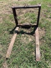 Bale Fork for round hay bales