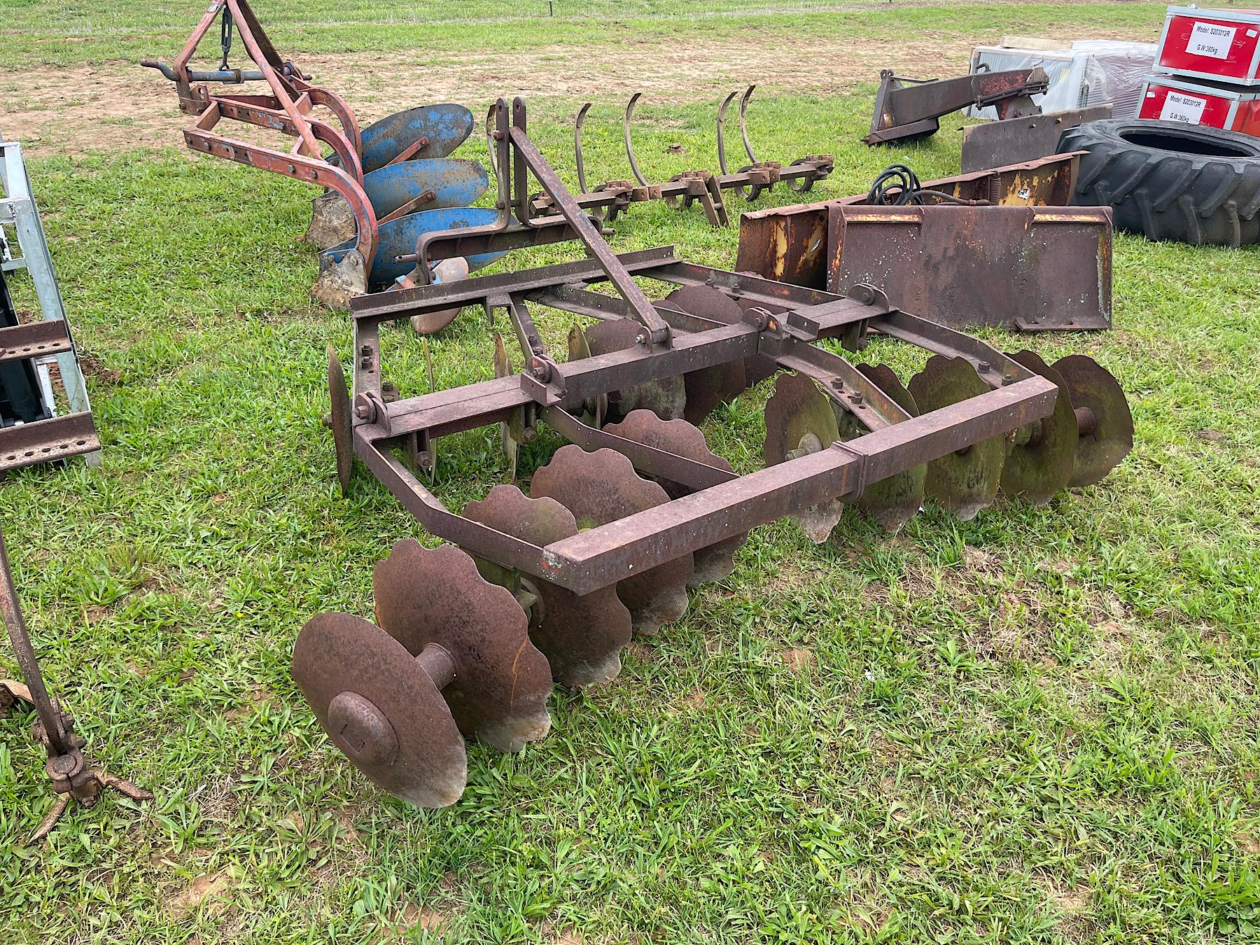 3 Point Disc Harrow