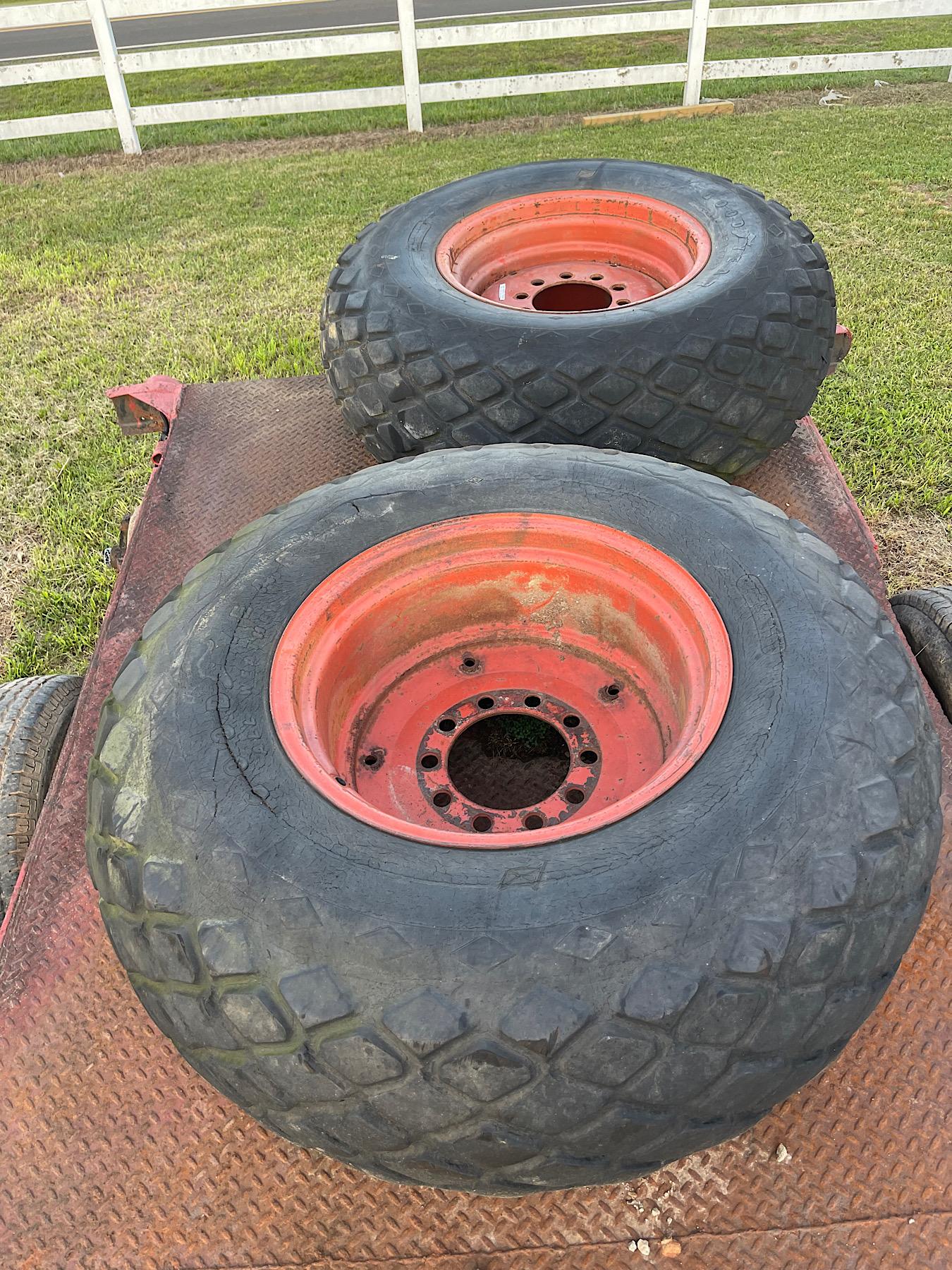 (2) 18.4-26 Tractor Tires