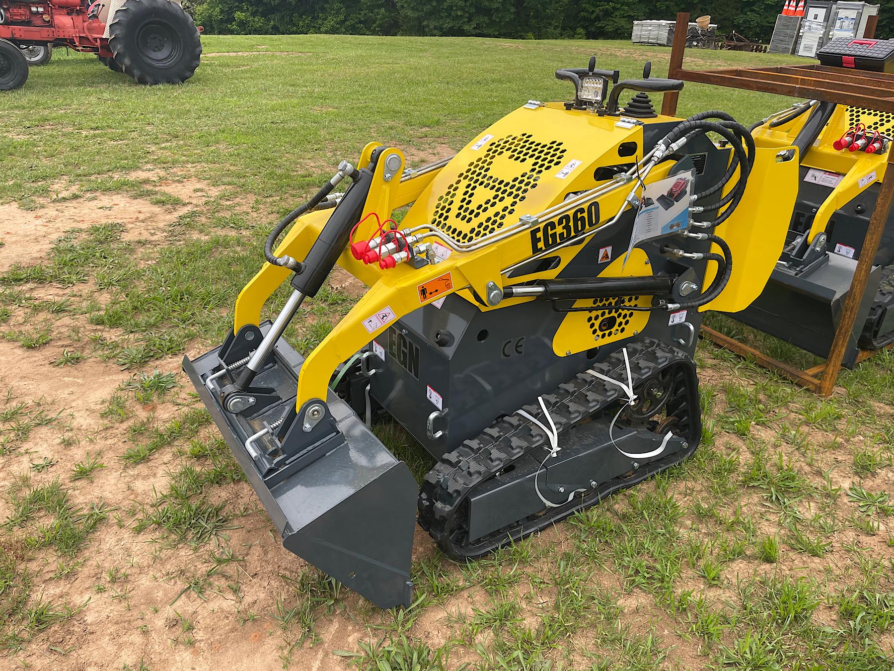 EG360 Stand on Skid Steer