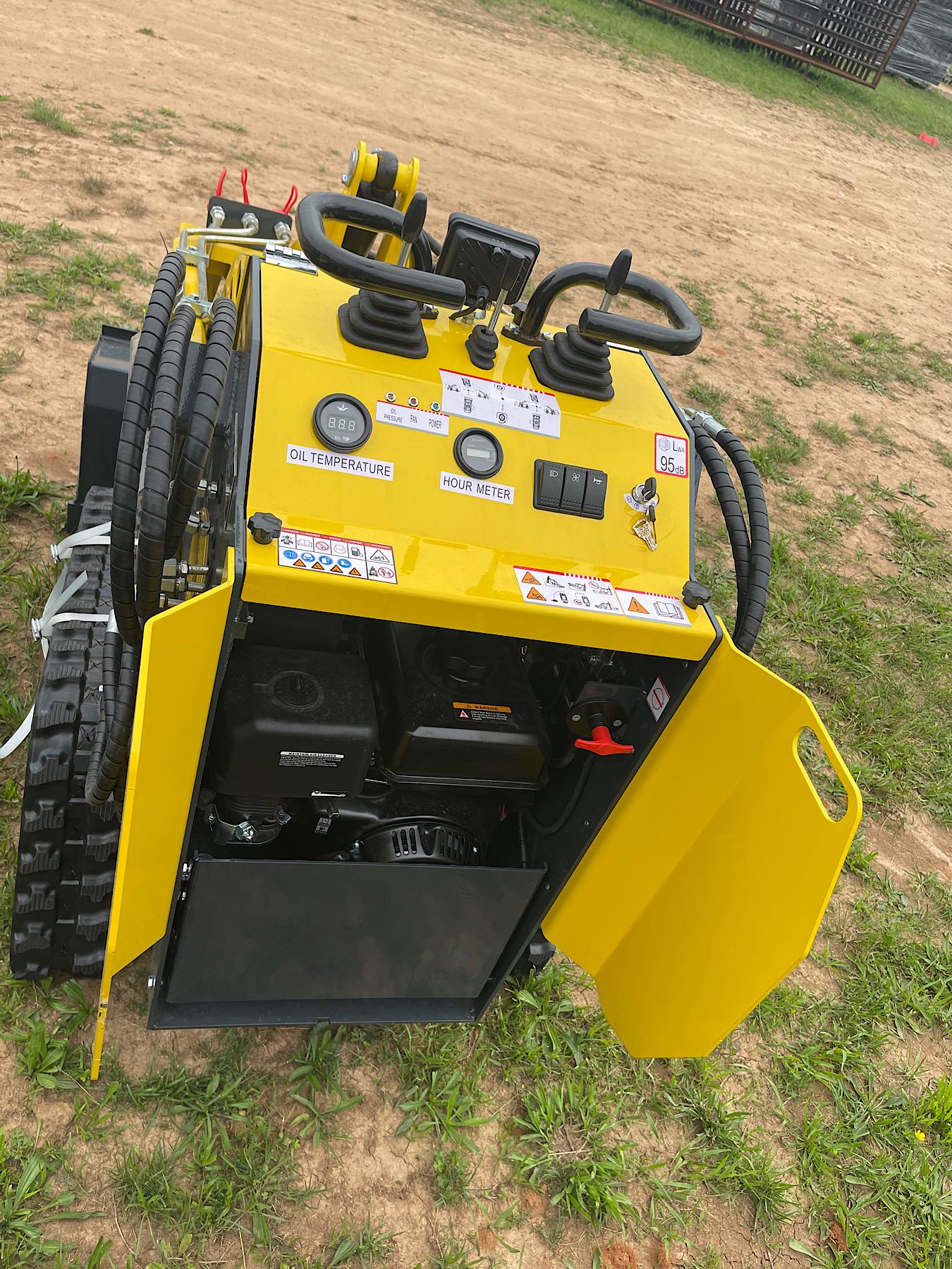 EG360 Stand on Skid Steer