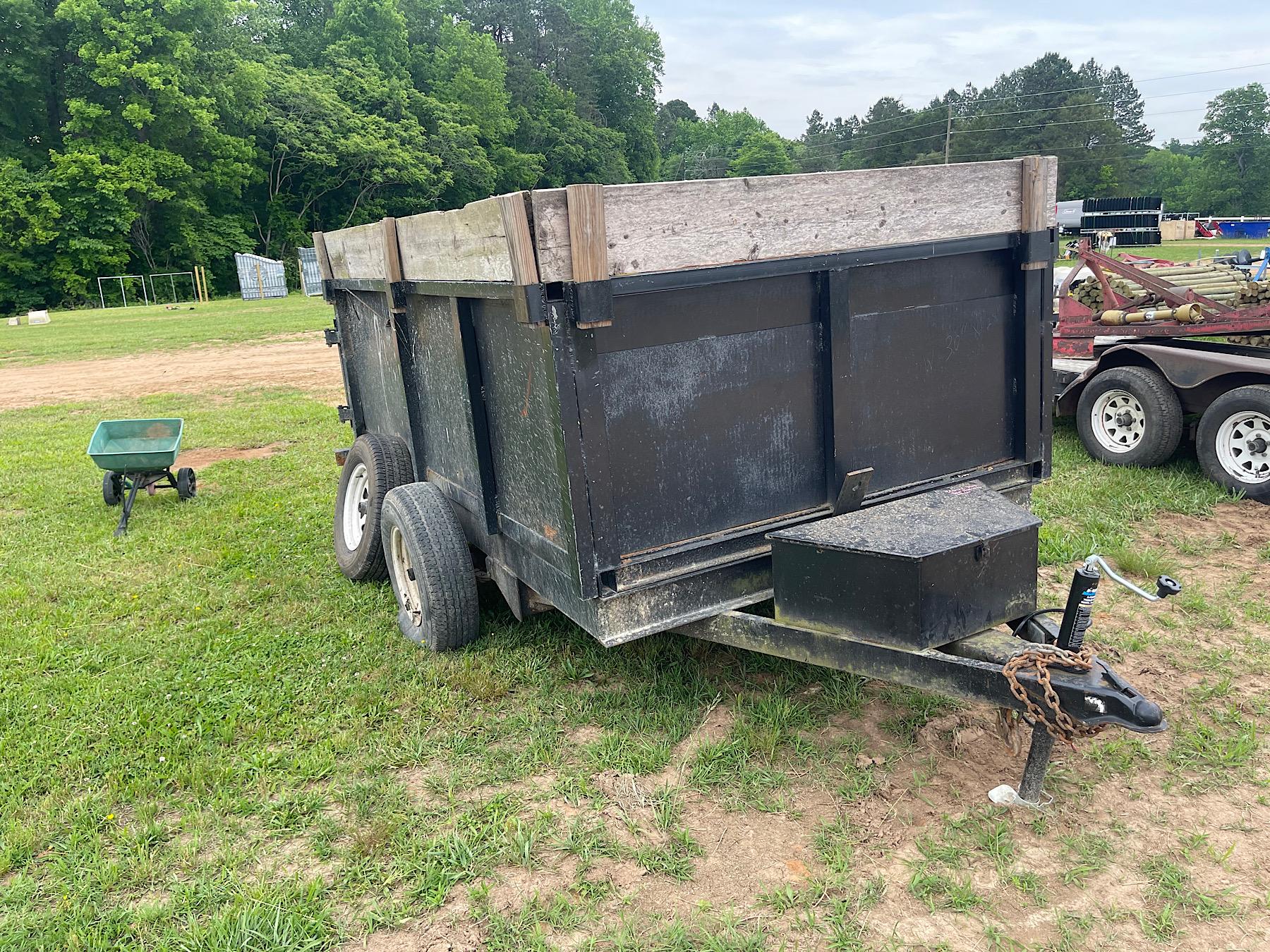 6'x10' Hydraulic Dump Trailer (No Title)