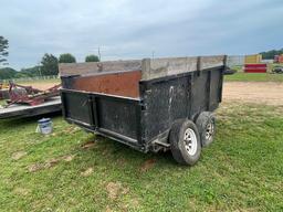 6'x10' Hydraulic Dump Trailer (No Title)