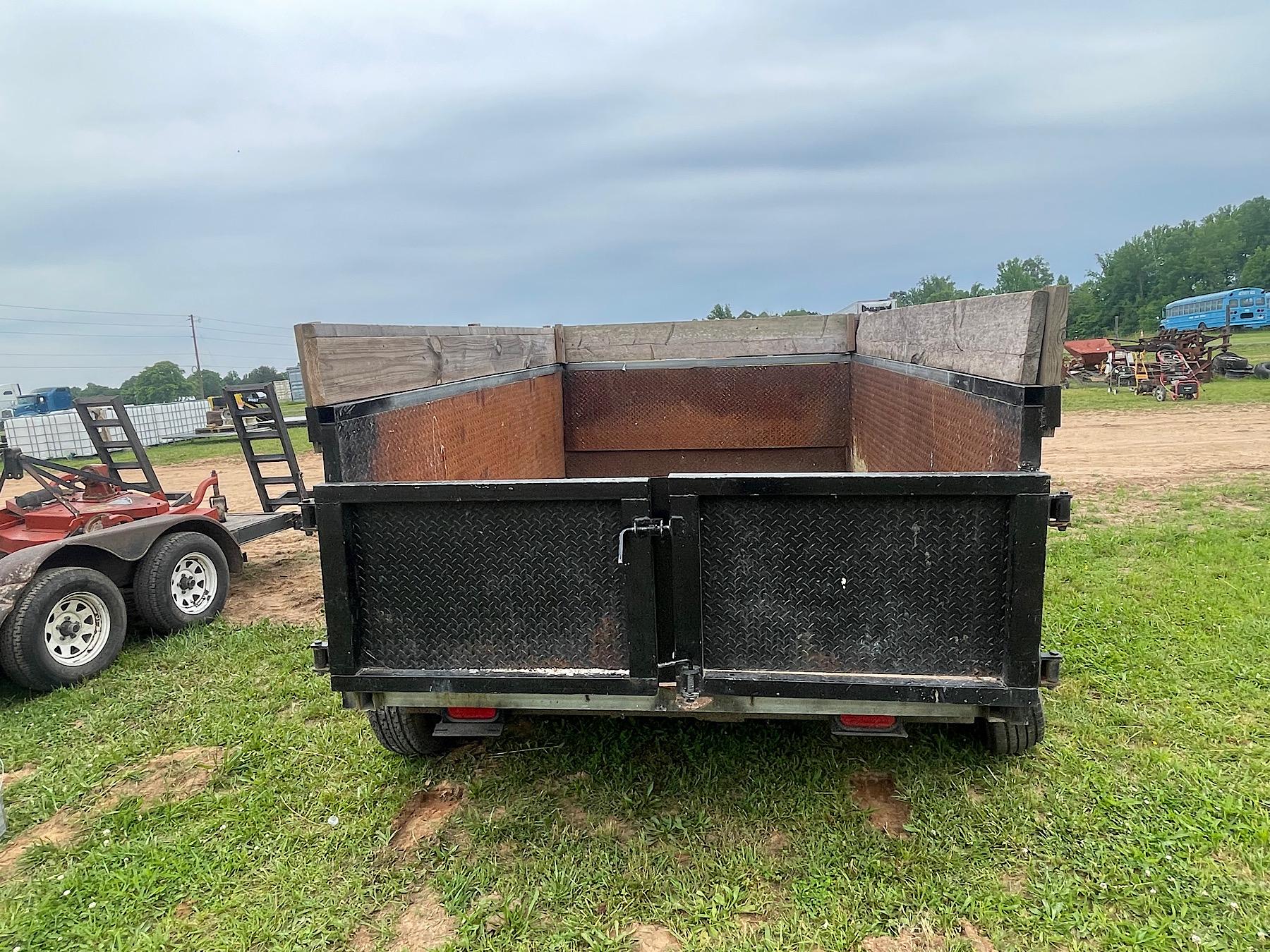 6'x10' Hydraulic Dump Trailer (No Title)