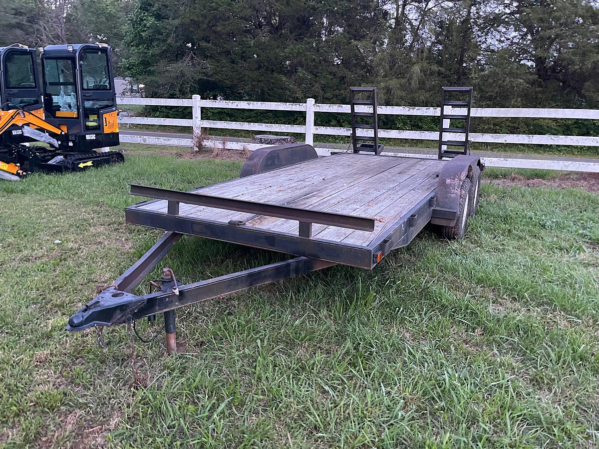 6.5' x 16' Dual Axle Equipment Trailer (No Title)