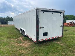 2000 Pace American 40' Enclosed Gooseneck Trailer (TITLE)