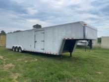 2000 Pace American 40' Enclosed Gooseneck Trailer