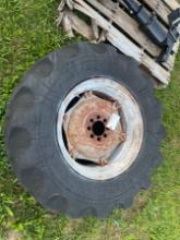 Tractor Tire & Rim