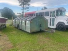 Portable Dumpster Trailer