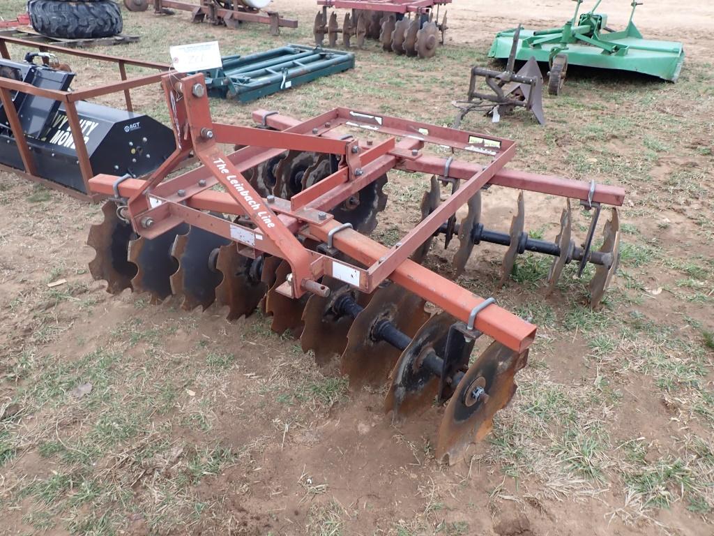 Three Point Leinbach 20 Blade Disk Harrow