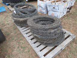 Pallet Of Barbed Wire