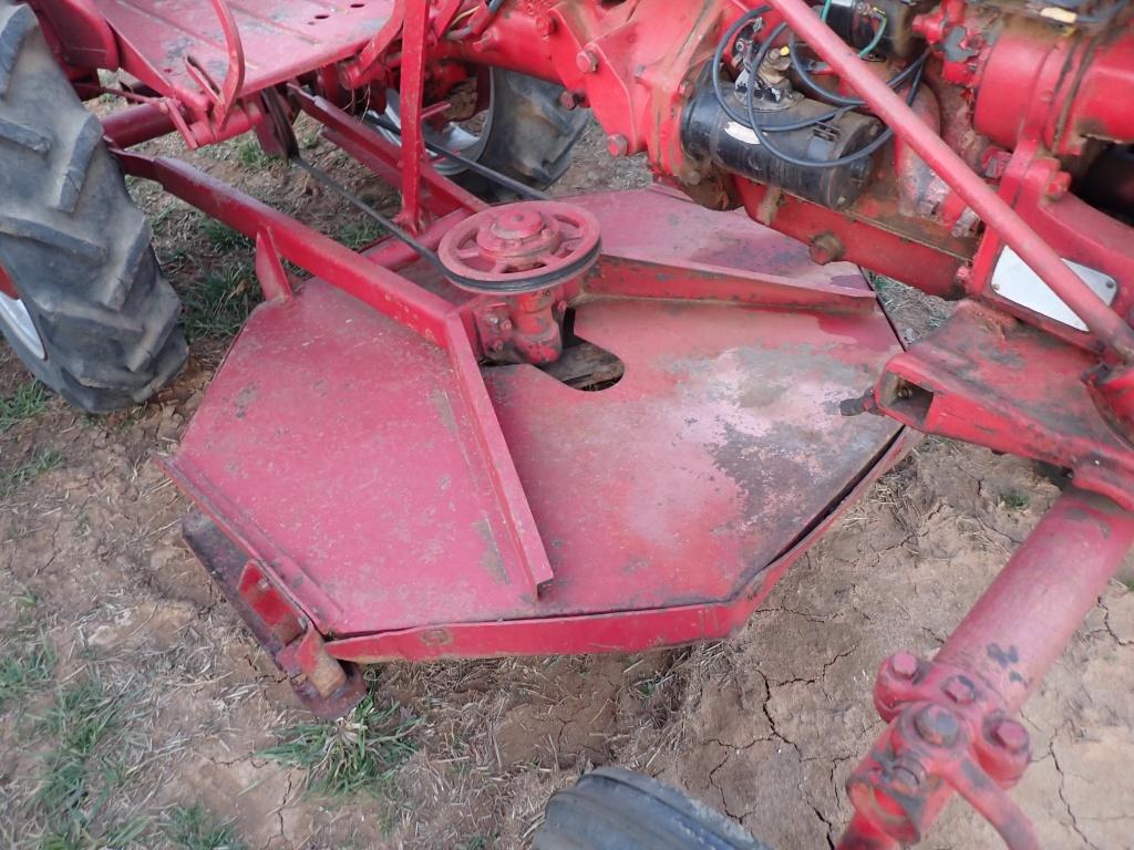 Farmall Cub With Belly Mower