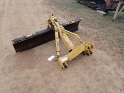 Three Point 6' Tuffline Scrape Blade