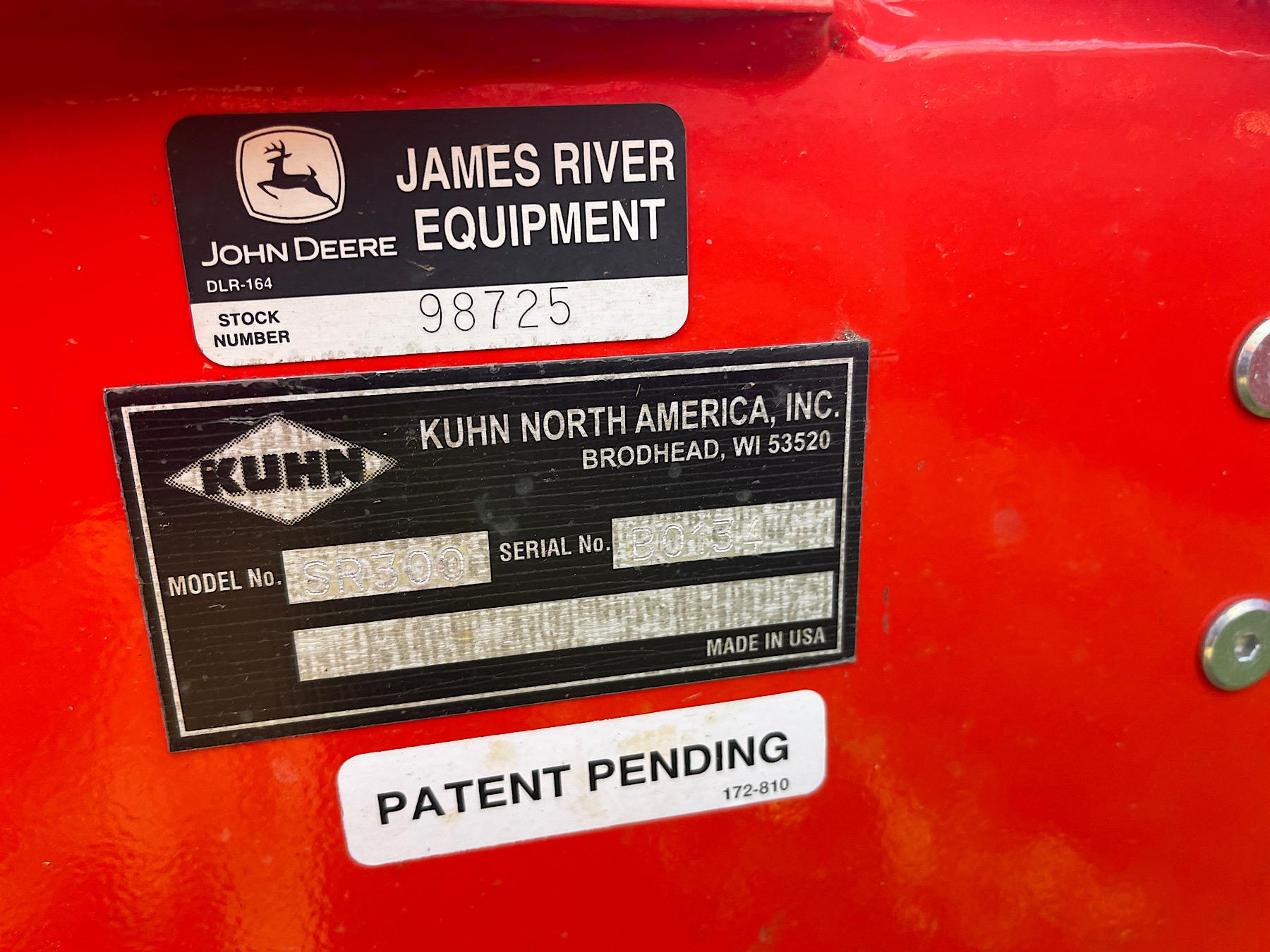 Kuhn 12 Wheel SR300 Speedrake