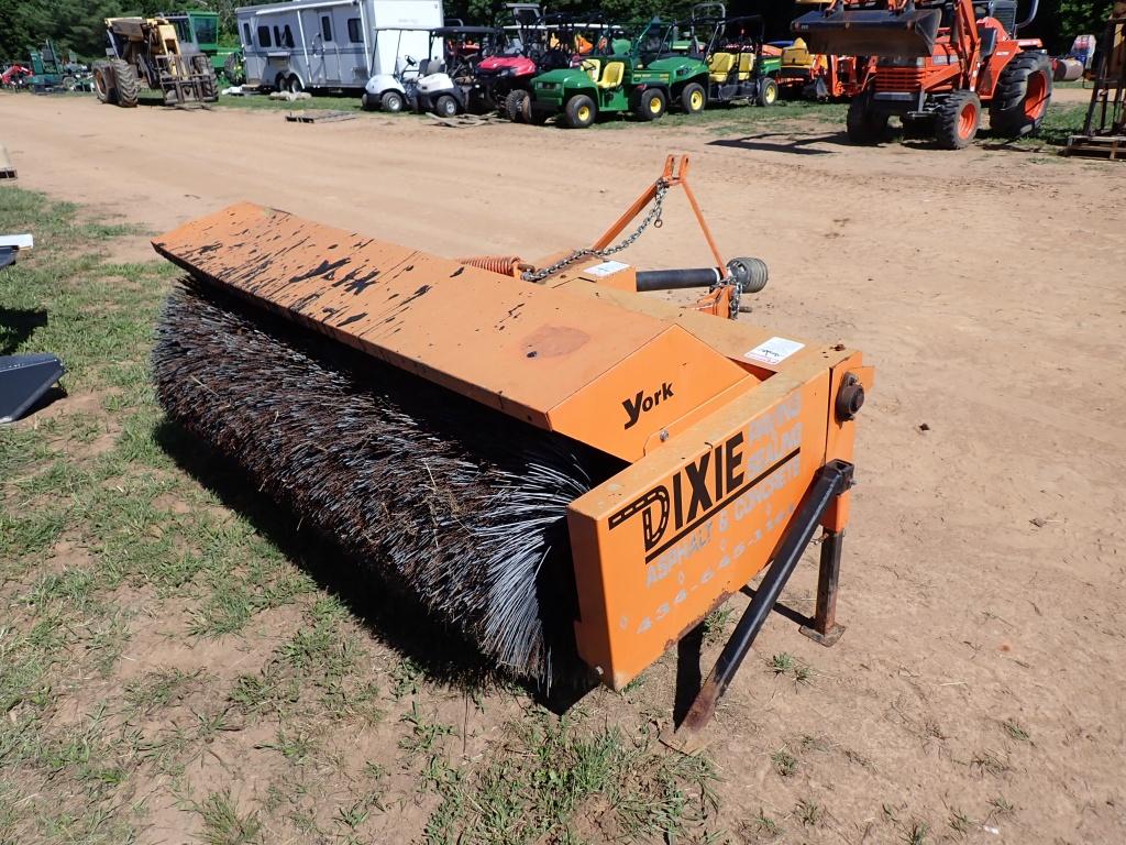 York 3Pt Broom Sweeper