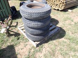 (4) 8-14.5 Tires