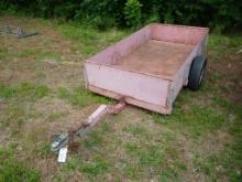 4' x 8' Utility Trailer - No Title