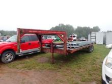 Homemade 24' Deckover Gooseneck Trailer - No Title