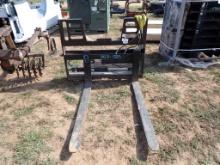 Quick Attach Hydraulic Shift Pallet Forks