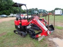 MIVA VA13E Mini Excavator - Red