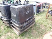 (3) Rubbermaid Rolling Carts