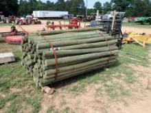 Appx 100 Wood Posts